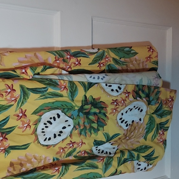 Farm Rio Yellow Biriba Midi Sleeveless Dress - Picture 12 of 16